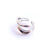 sterling silver adjustable wide ring