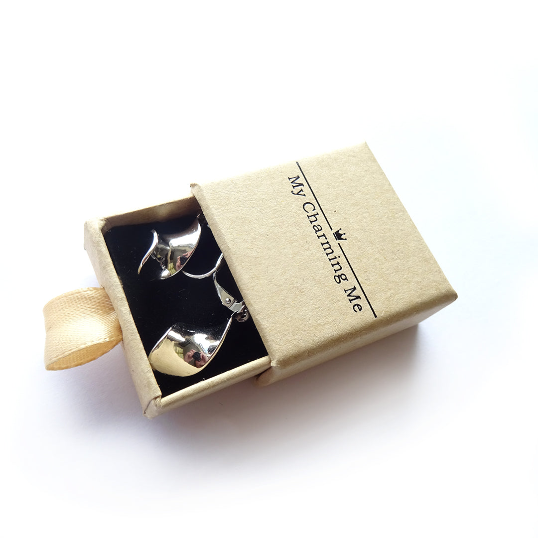 sterling silver classic drop earrings