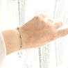 sterling silver elegant plus size bracelet