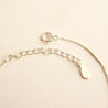 sterling silver delicate anxiety bracelet