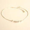 sterling silver delicate anxiety bracelet
