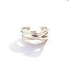Sterling Silver Woven Band Ring